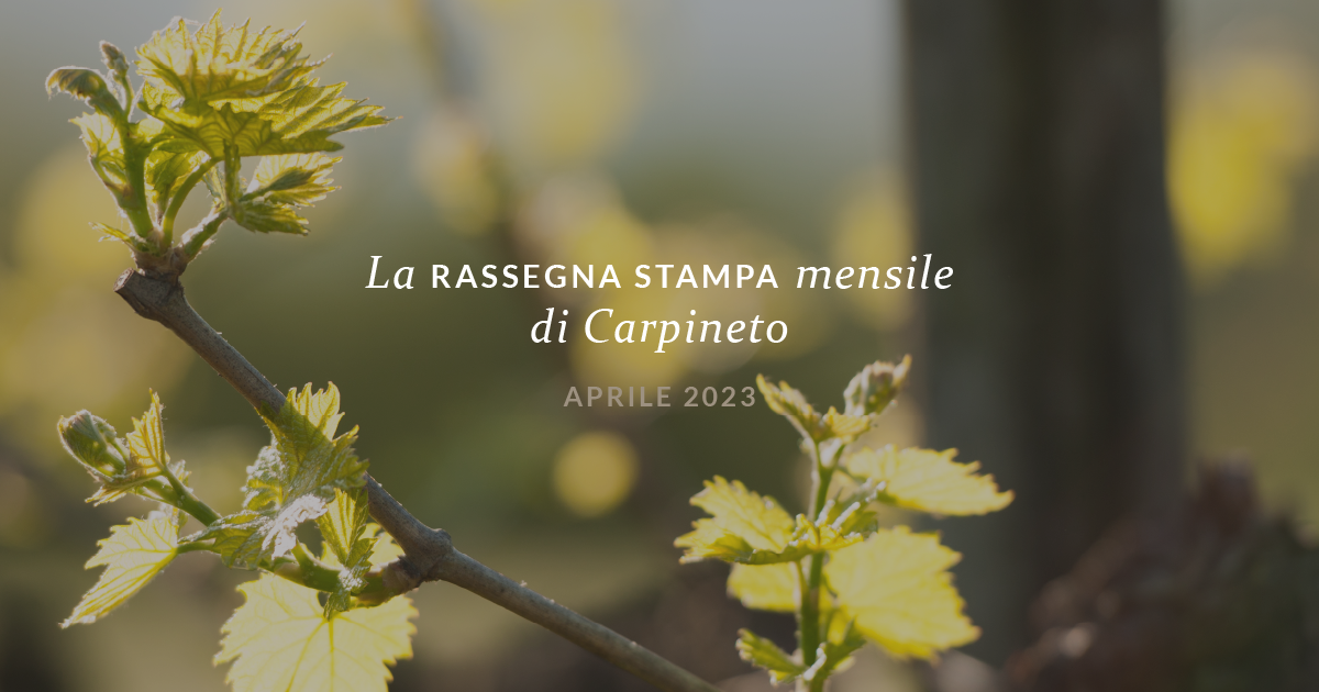 La rassegna stampa di aprile 2023
