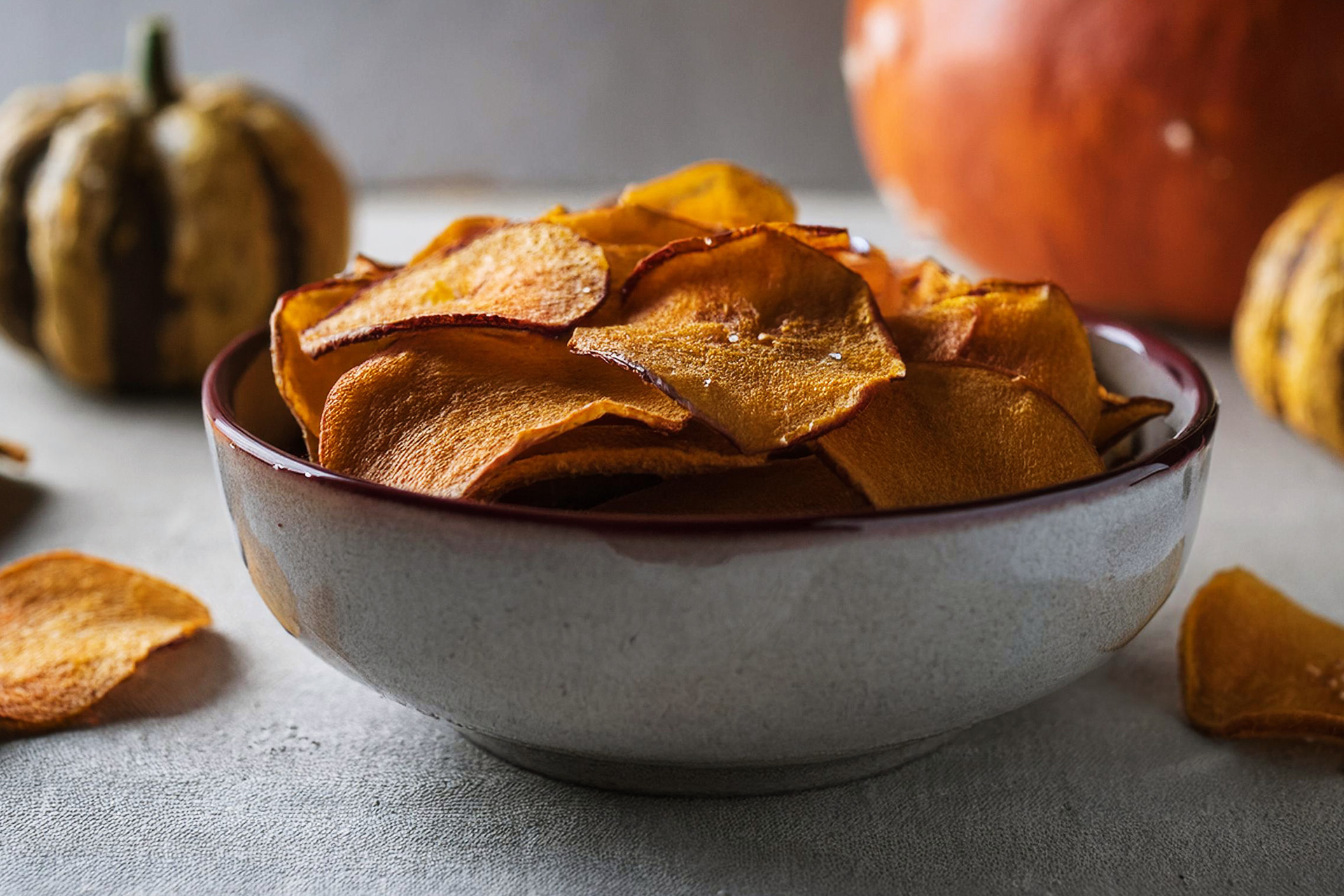 Come preparare le chips di zucca e con che vino abbinarle
