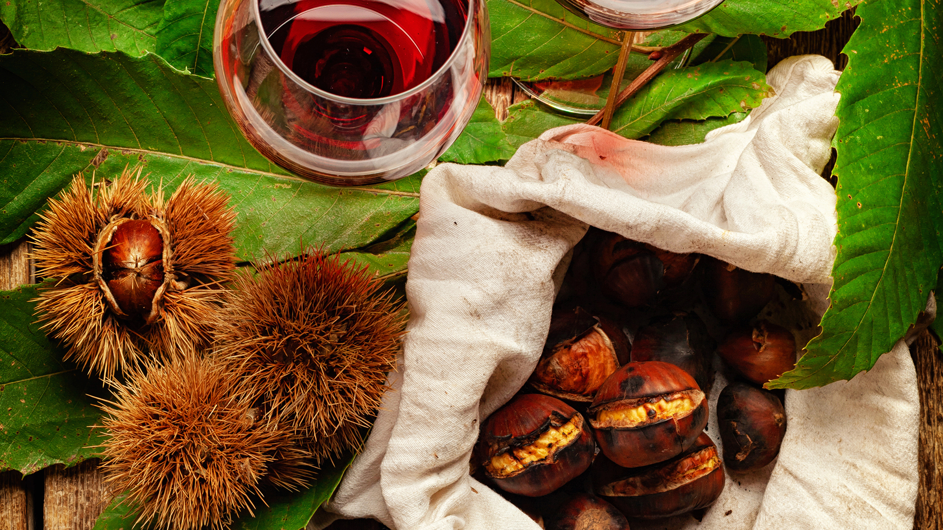 <p>Castagne e vino: verso il Novello e oltre</p>
