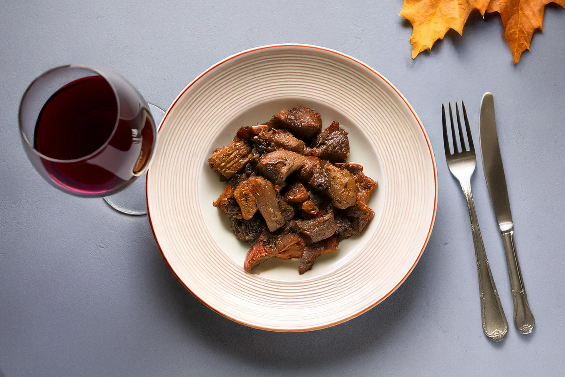 Cinghiale in umido toscano in abbinamento al Molin Vecchio
