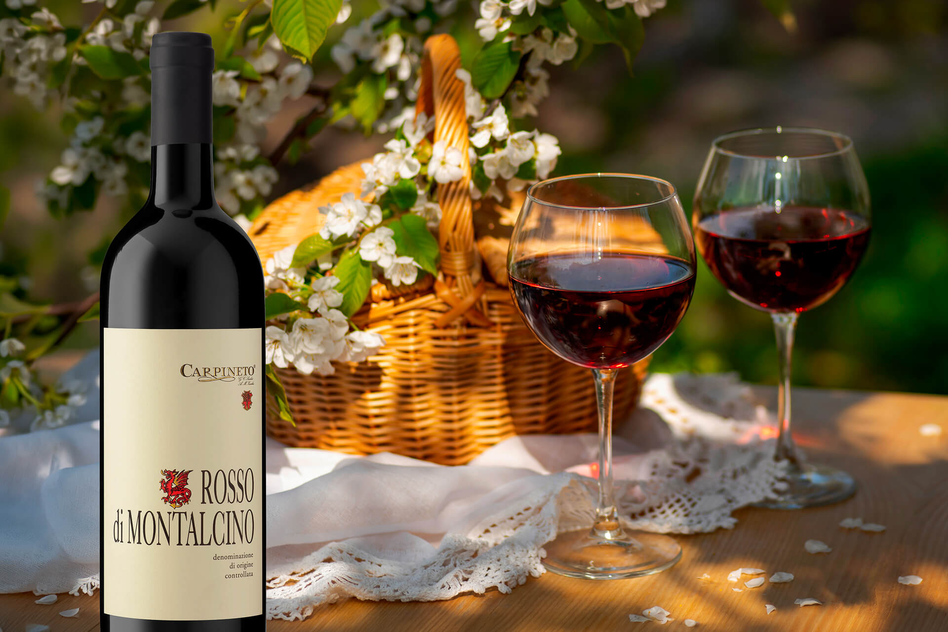 <p>La primavera nel calice: bianco, rosso e rosato</p>
