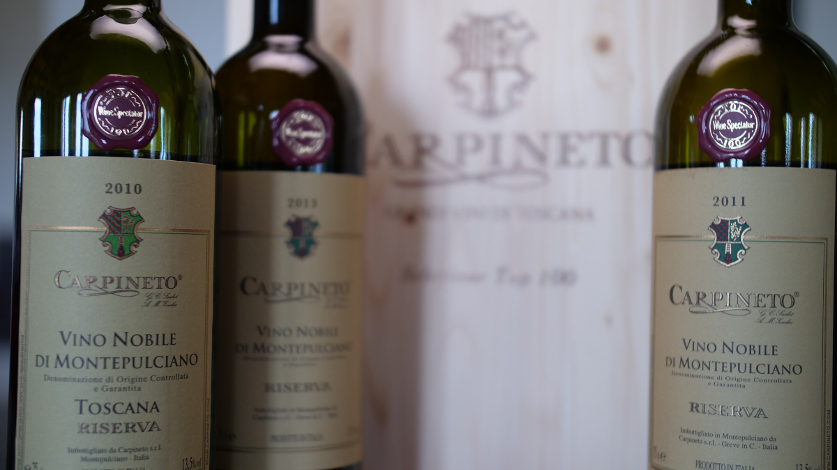 Nobile di Montepulciano Riserva: tre grandi annate per i vostri regali di Natale
