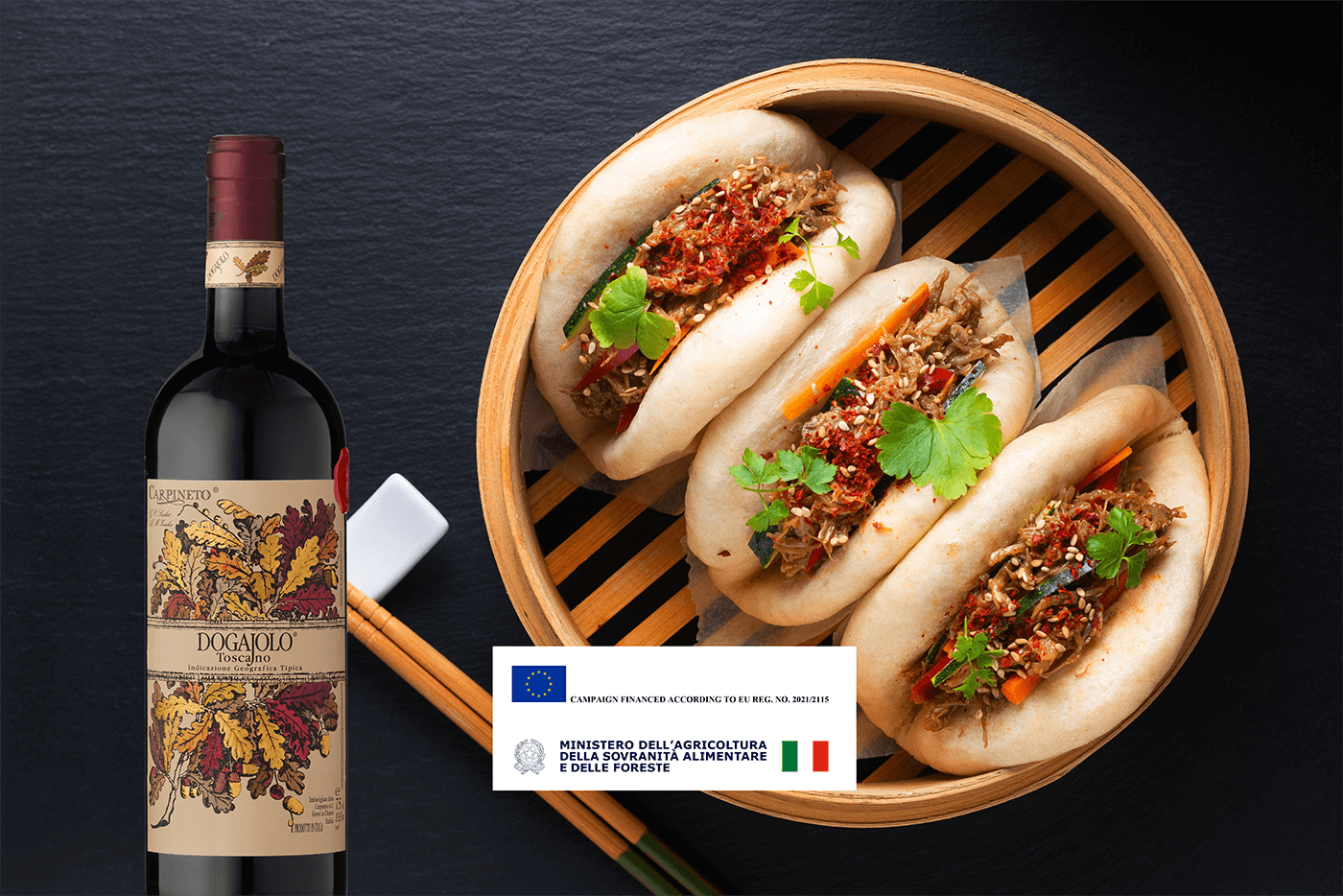 Harvest Season and Fusion Cuisine: Pair Dogajolo Rosso Carpineto with Global Flavors
