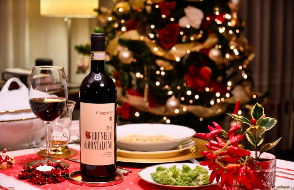 Grandi vini in tavola: gli abbinamenti per il Natale