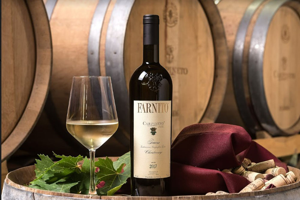 Utilizzo del legno per i vini bianchi: l'esempio eccellente del Farnito Chardonnay�