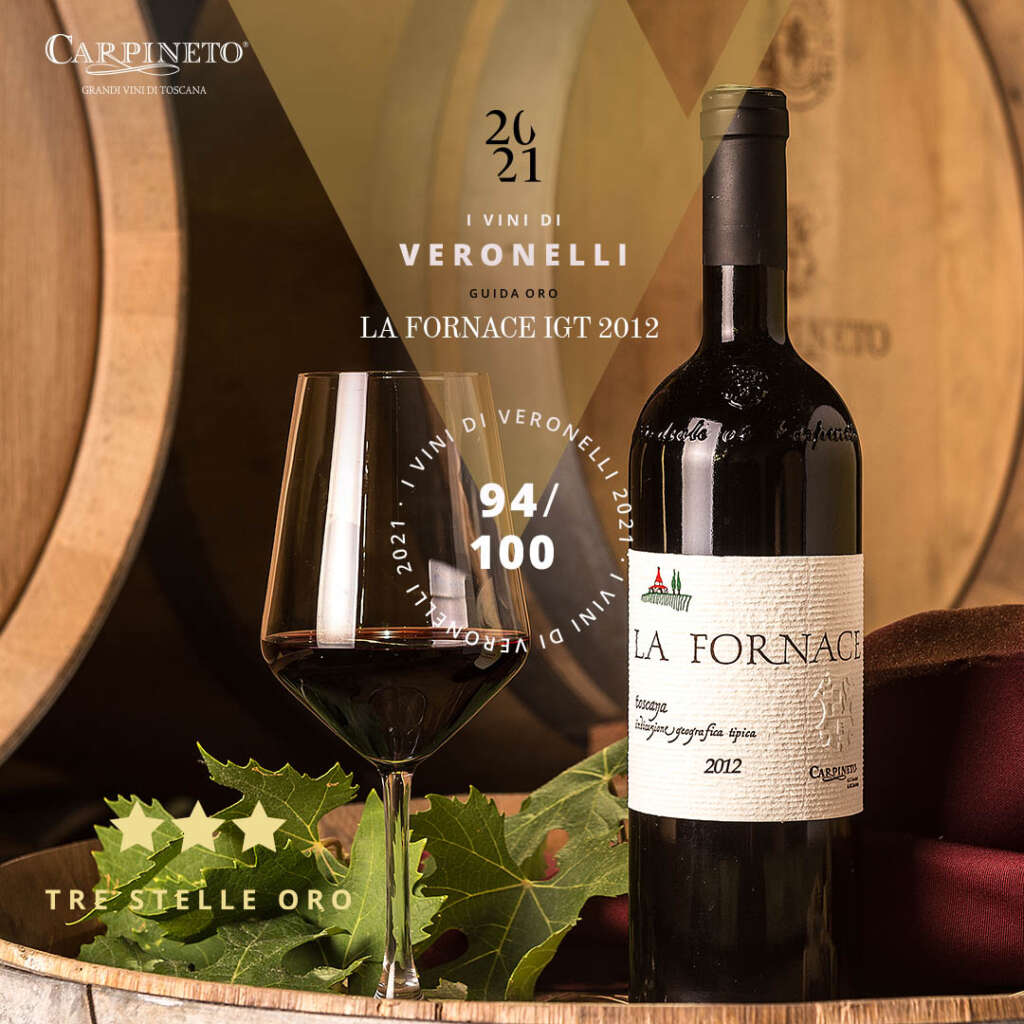 I vini di Veronelli Guida Oro La Fornace IGT 2012 94/100