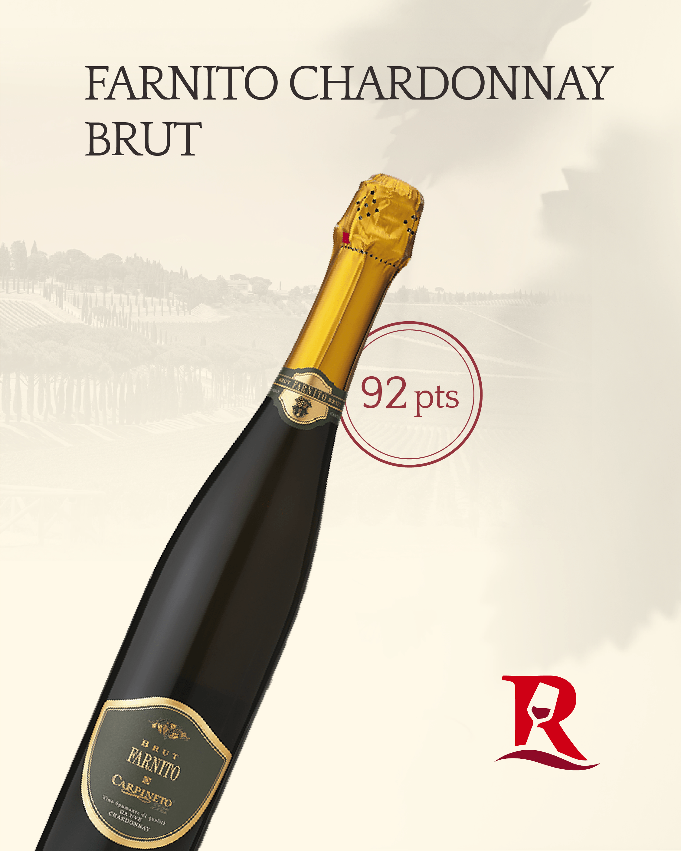 Wine Spectator Farnito Camponibbio I.G.T. 2015 - Septmber 2020 - 94 PTS